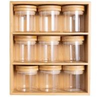Better Homes and Gardens Spice Jars Bamboo Holder