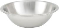 Winco Heavy-Duty Stainless Steel Shallow Mixing Bowl