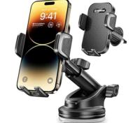 Topmake 3-in-1 Cell Phone Holder for Car