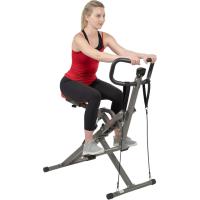Sunny Health Fitness Row-N-Ride Pro Squat Machine