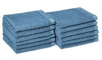 Amazon Basics Cotton Washcloths 12-Pack