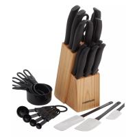 Farberware Soft Grip Knife Set with Kitchen Tools