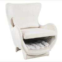 George Oliver 2-In-1 Pet Friendly Modern Velvet Lounge Chair