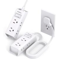 Addtam Flat Plug Power Strip