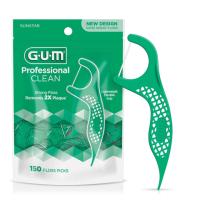 GUM Professional Clean Floss Picks 150 Pack