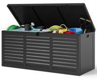 130 Gallon Resin Outdoor Deck Box