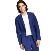 Calvin Klein Slim Fit Wool Blend Stretch Suit