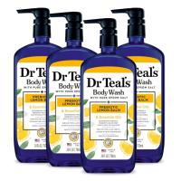 Dr Teals Body Wash Lemon Balm 4 Pack