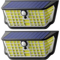 WdtPro Solar Lights Outdoor Waterproof 2 Pack