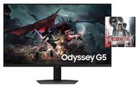 32in Odyssey G50D QHD IPS Monitor with Resident Evil Requiem