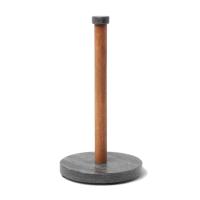 Threshold Wood and Marble Paper Towel Holder