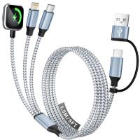 Phone Watch Travel Essentials 3-in-1 Charging Cable by Mpatiby