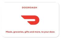 Several Gift Cards DoorDash 15% Off