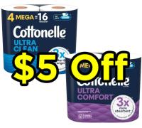 Cottonelle Toilet Papers Off Coupon