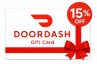 DoorDash Discounted Gift Card 15% Off