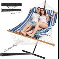 Everyfun 2 Person Outdoor Hammock with Stand
