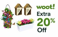 Woot Spring Gardening Items Extra 20% Off