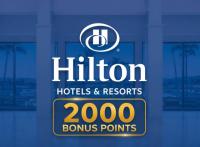 Hilton Extra 2000 Bonus Points Per Stay Until August 2026