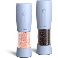 Ultrean Electric Salt and Pepper Grinder Set