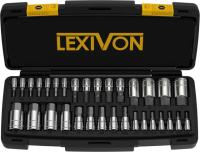 Lexivon Master HEX Bit Socket Set 32-Piece