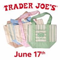 Trader Joes New Summer Pastel Mini Totes Releasing June 17th 2026