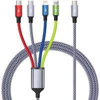 MPATIBY USB-C 4-in-1 Multi Charging Cable