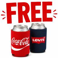 Coca-Cola or Levis Branded Koozie on June 27 at Target