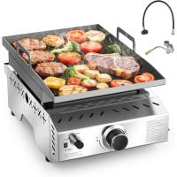 Cowsar Premium Dual-Burner Tabletop Gas Grill