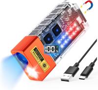 Darkbeam UV Flashlight and LED EDC Flashlight