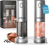 ThermoMaven Electric Salt and Pepper Grinder Set