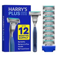 Harrys Plus Razor and Blade Value Pack