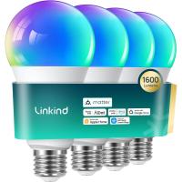 Linkind Matter Smart Light Bulb 4 Pack