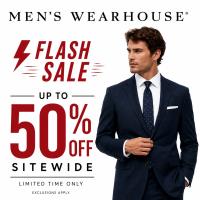 Mens Wearhouse Flash Sale Sitewide