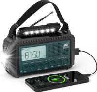 NOAA Emergency Weather Radio with Solar Hand Crank