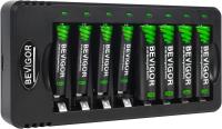 Bevigor Rechargeable AA and AAA Batteries 8 Pack