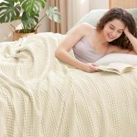PHF Cooling Waffle Blanket Queen Size