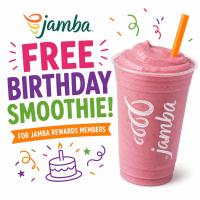 Jamba Birthday Smoothie