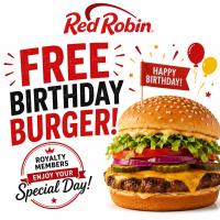 Get a Birthday Burger at Red Robin