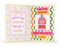 Auntie x Moonpig Greeting Card