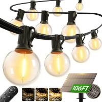 addlon 100ft 54LED Solar Outdoor String Lights