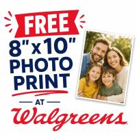 8x10 Photo Print at Walgreens with FALL810