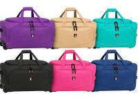 Tucci Italy Amico Rolling Duffel Bag