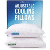 CGK Adjustable Cooling Pillow Queen Size 2 Pack