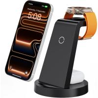 iPhone and Apple Watch Anlmz 3-in-1 Charging Station