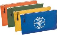 Klein Tools 5140 Canvas Zipper Bag 4 Pack