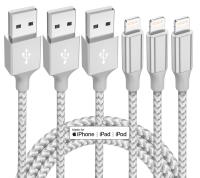 iPhone MFi Lightning Charger Cable 3 Pack