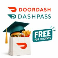 Doordash DashPass Year Subscription for College Students