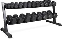 CAP Complete 550lb Dumbbell Set with Rack