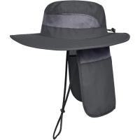 UPF 50+ Sun Protection Safari Cap Hat by LCZTN