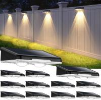 Brightever Solar Fence Lights 12 Pack
